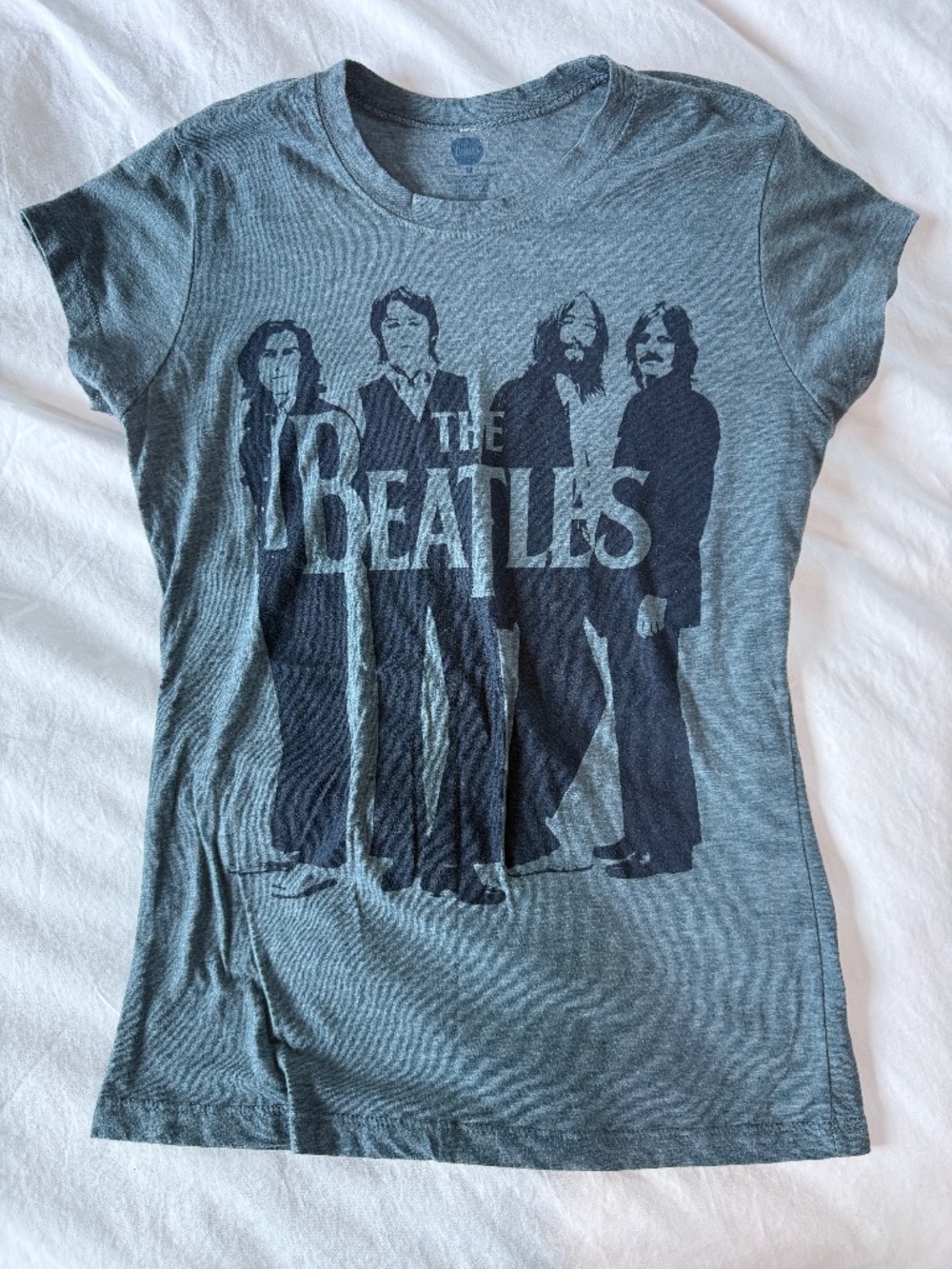 Beatles medium blue t-shirt M.  Slim fit